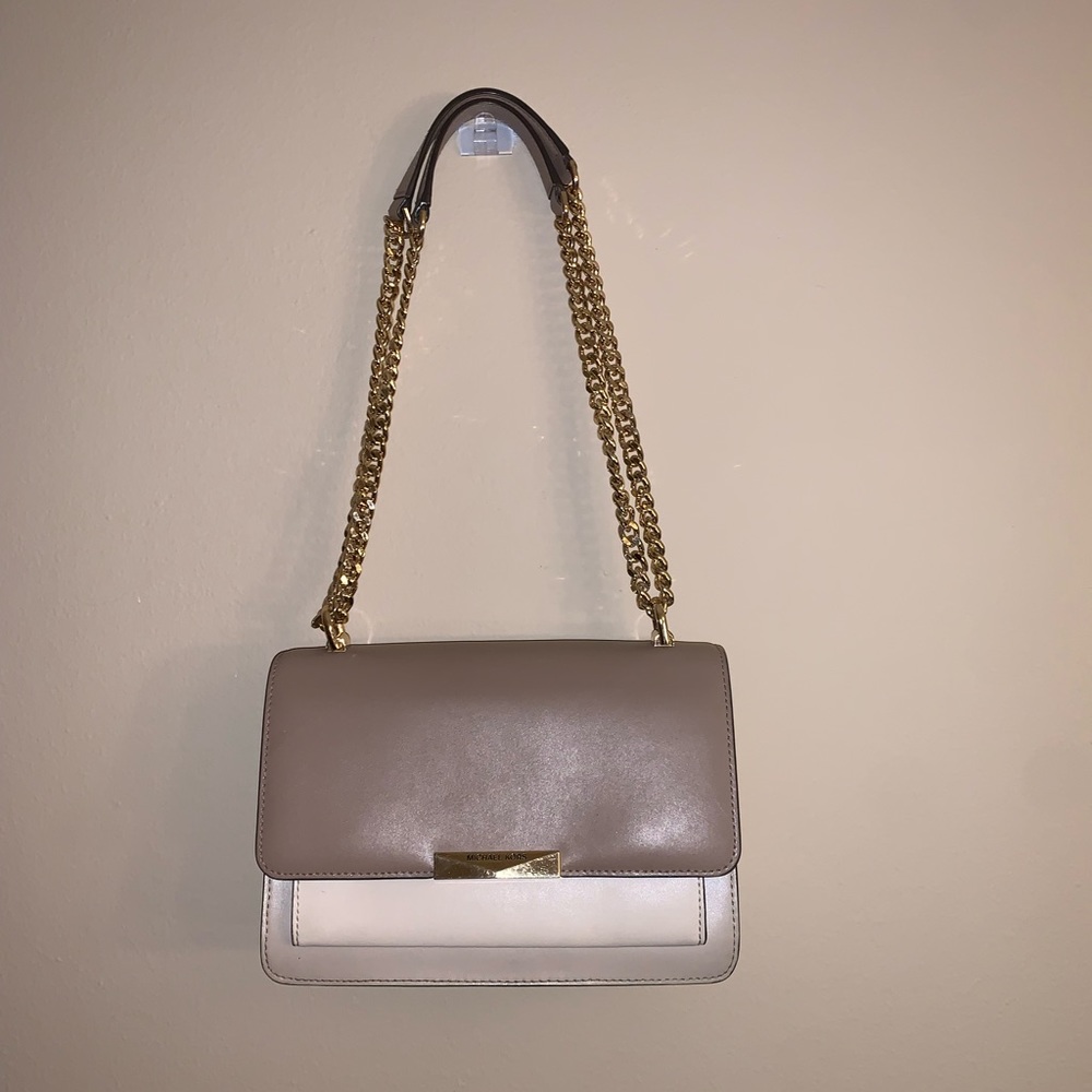 Michael Kors leather shoulder bag